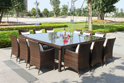 Rattan Outdoor Garden Table and Chairs
