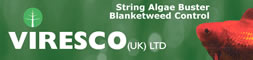 Viresco UK - String Algae Buster - Blanketweed Control